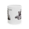 Funny Veterinary Dog Mug — "My Methods Are My Own" Ceramic Coffee Cup (11oz/15oz)